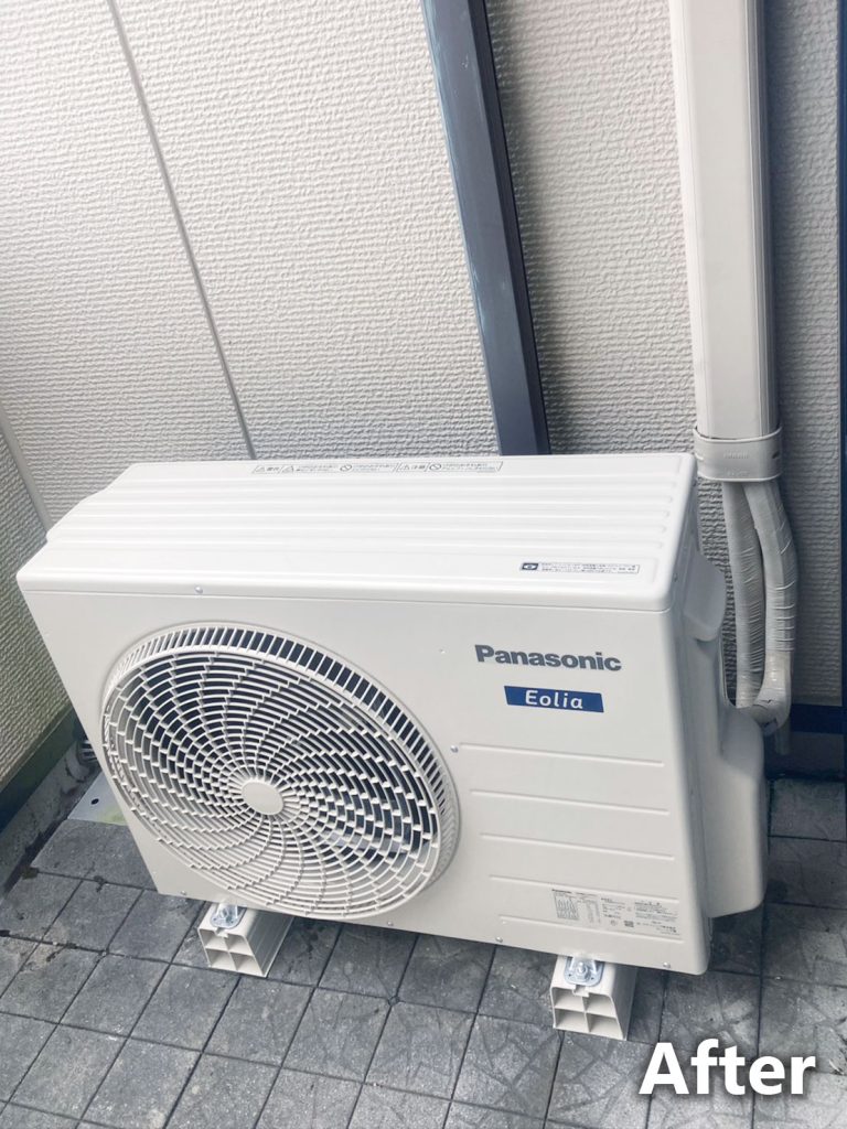 エアコン交換後