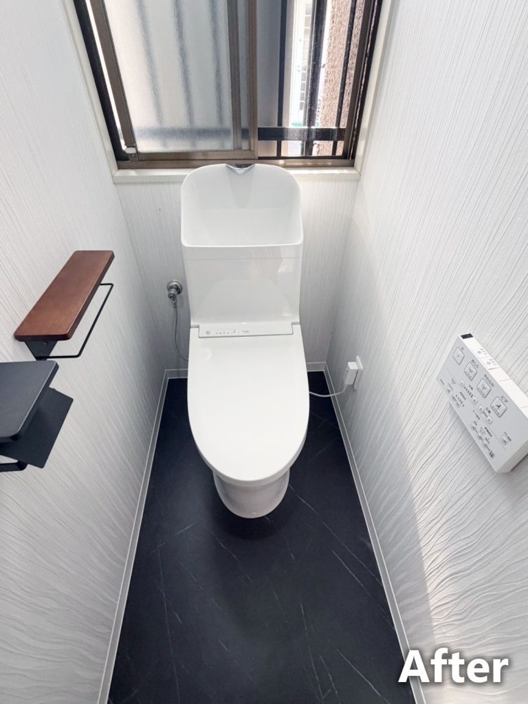 トイレリフォーム後