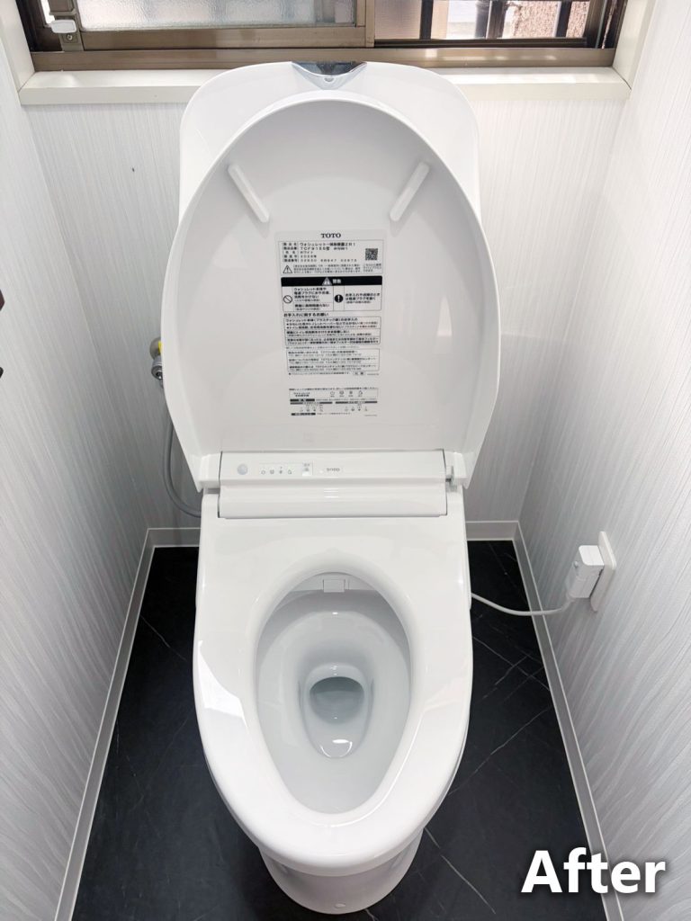 トイレリフォーム後