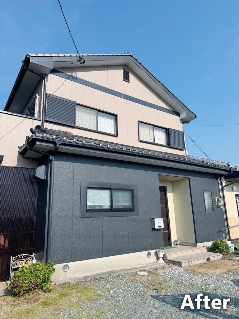 外壁屋根塗装リフォーム後