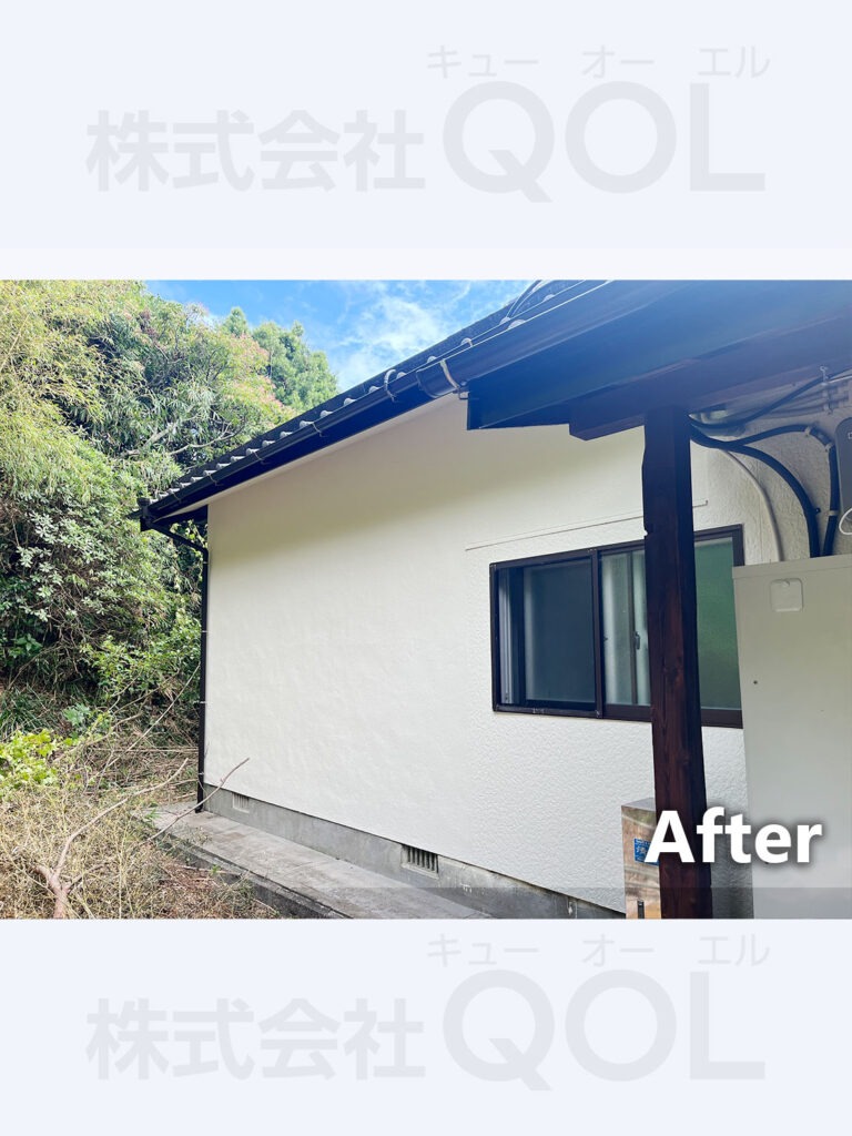 外壁塗装後