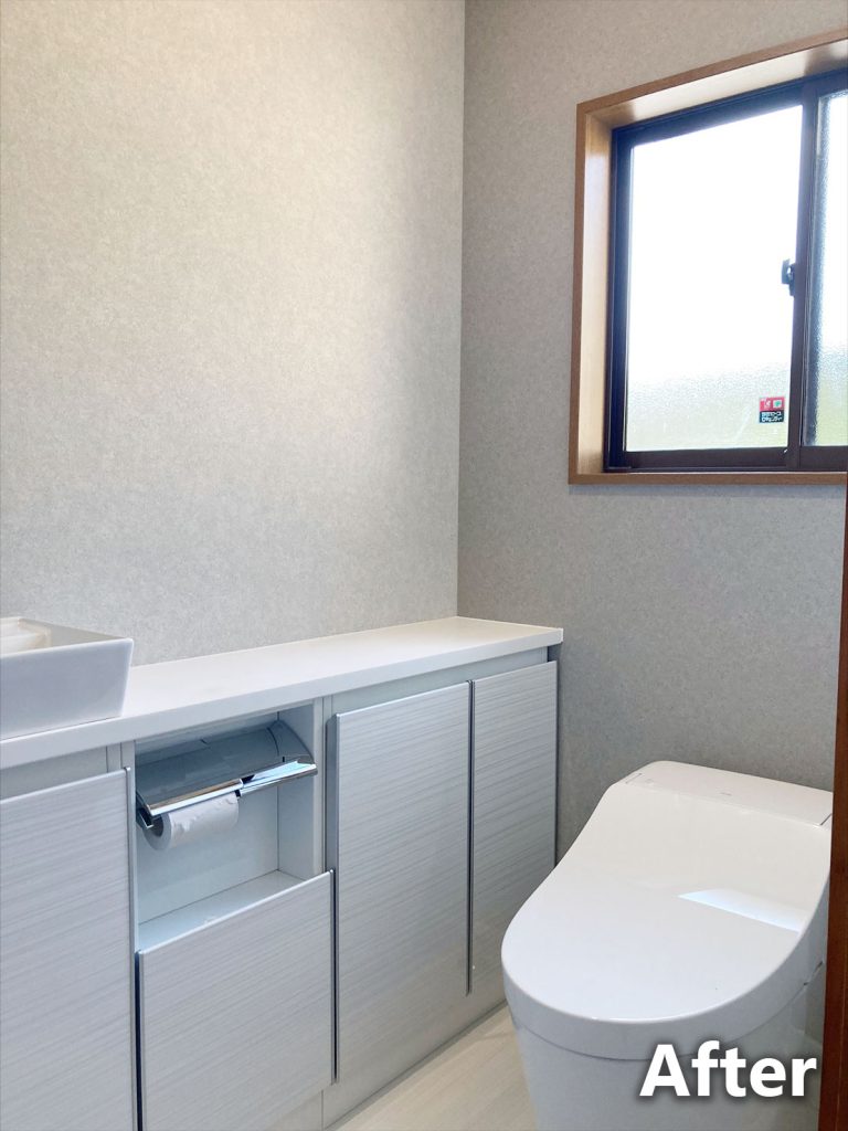 トイレリフォーム後