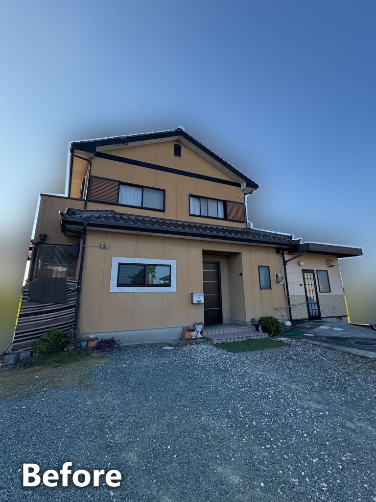 外壁屋根塗装リフォーム前