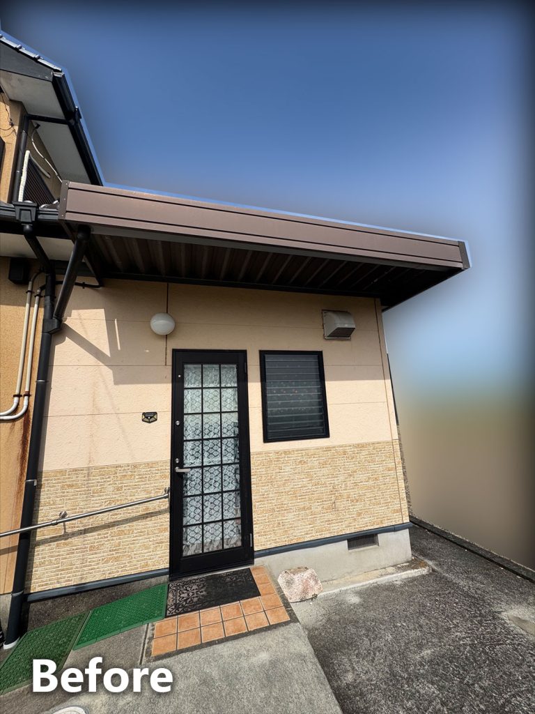 外壁屋根塗装リフォーム前