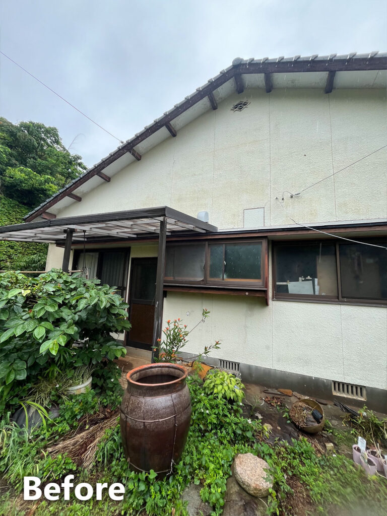 外壁塗装前