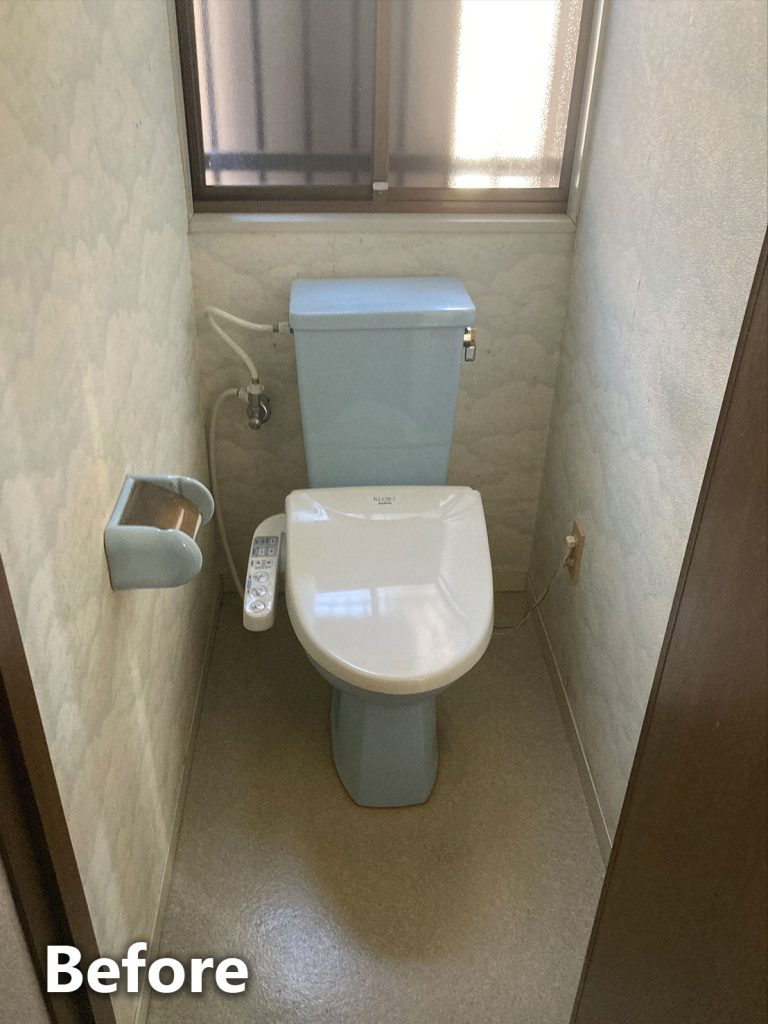 トイレリフォーム前