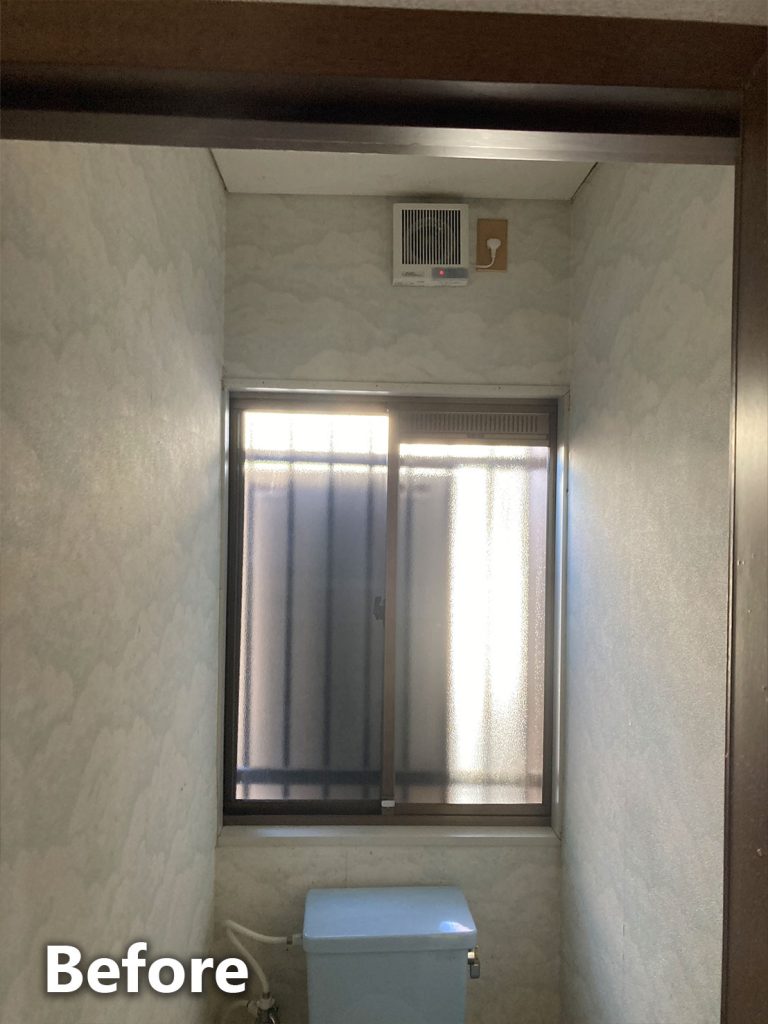 トイレリフォーム前