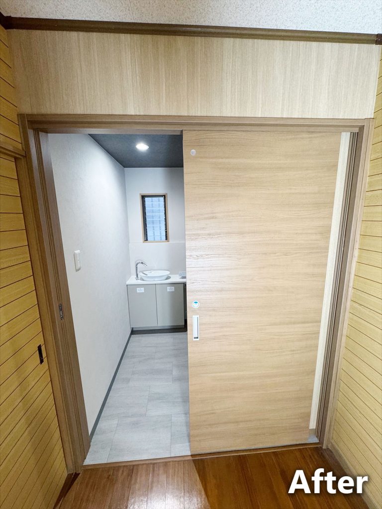 トイレリフォーム後