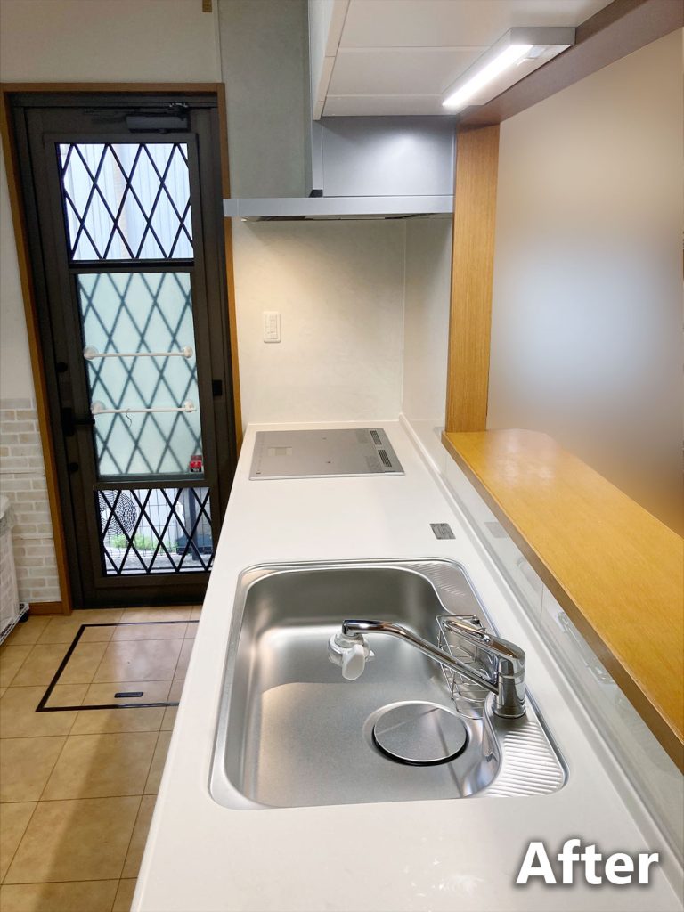 キッチンリフォーム後