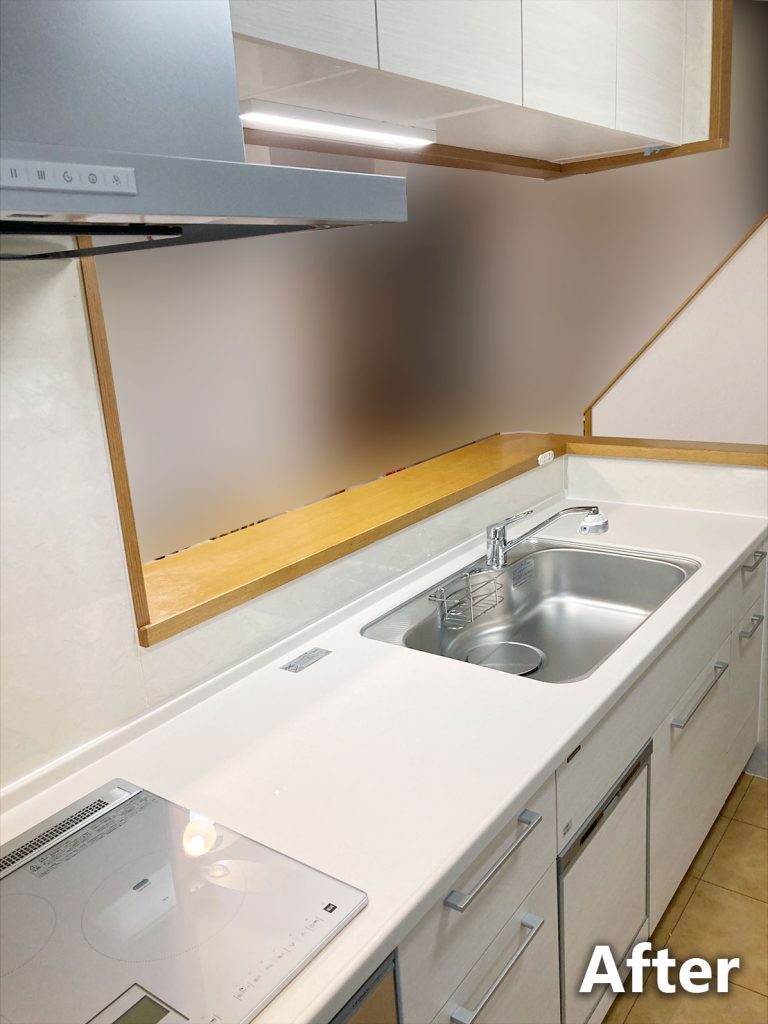 キッチンリフォーム後