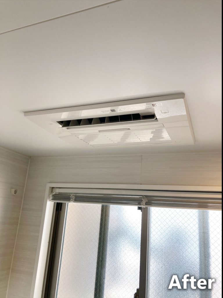 浴室暖房乾燥機交換後