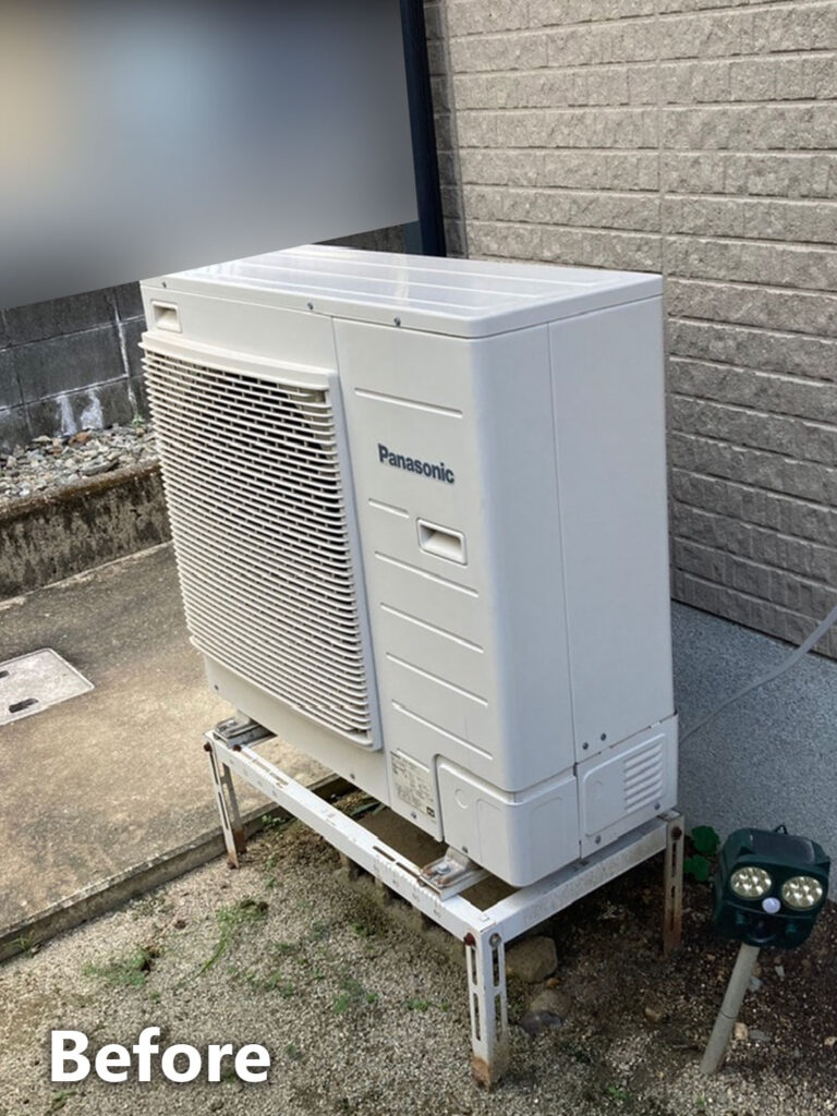 エアコン交換前室外機