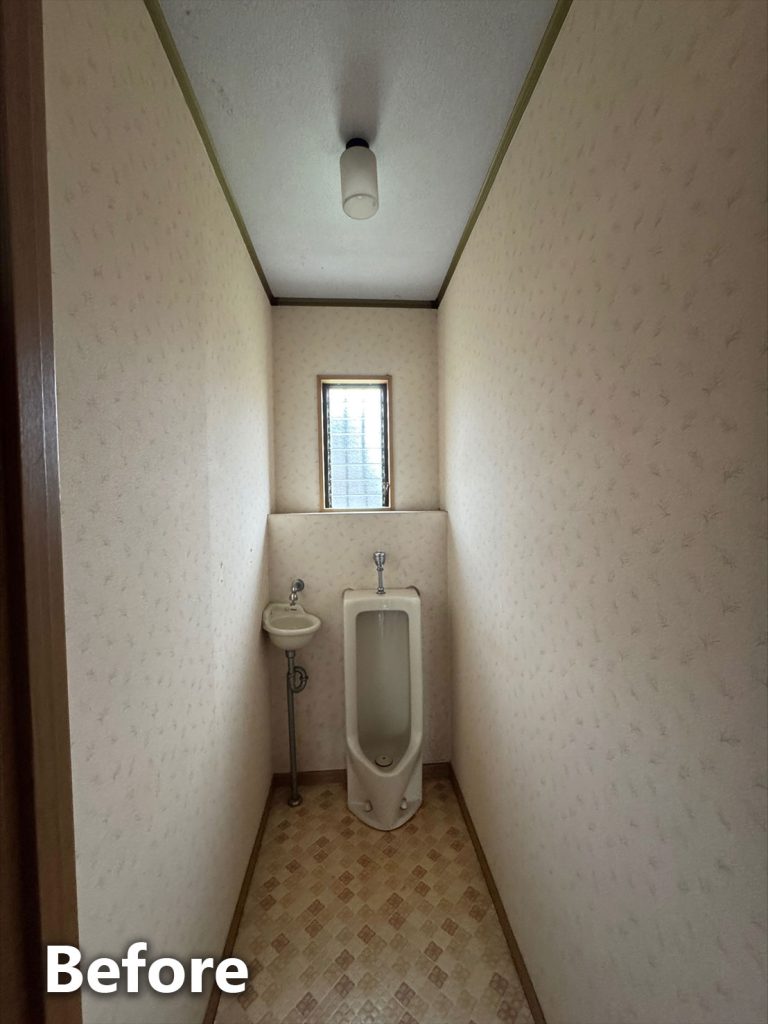 トイレリフォーム前