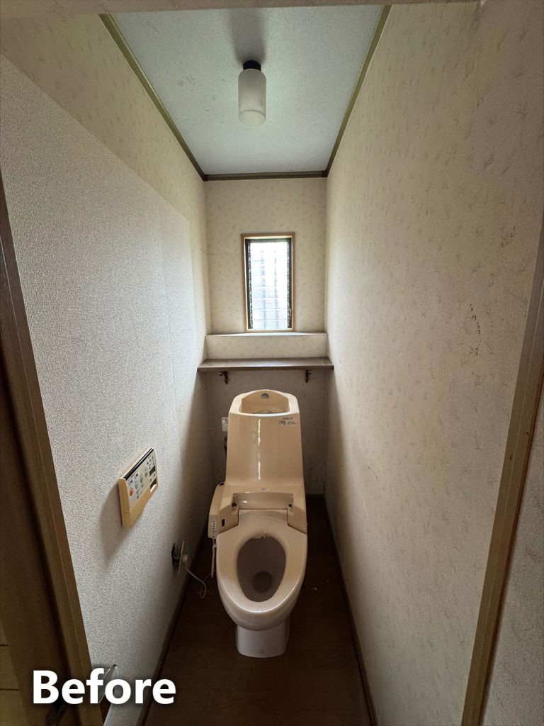 トイレリフォーム前