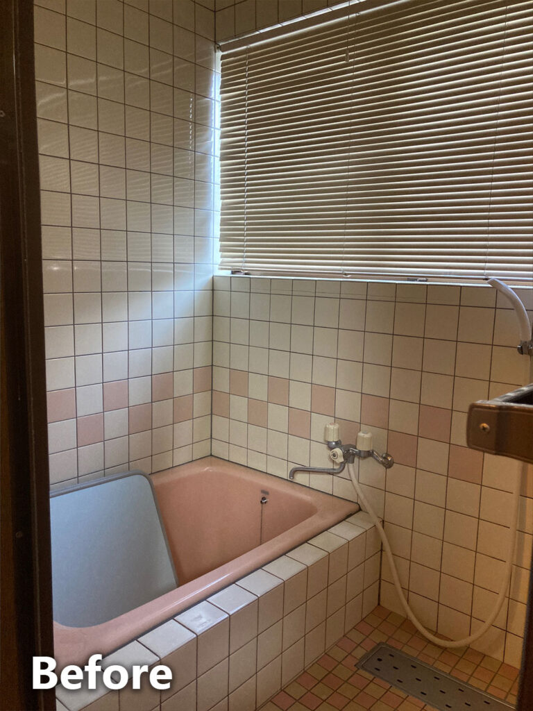 お風呂リフォーム前