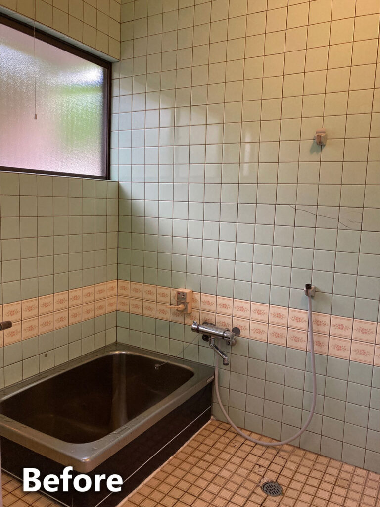 お風呂リフォーム施工前