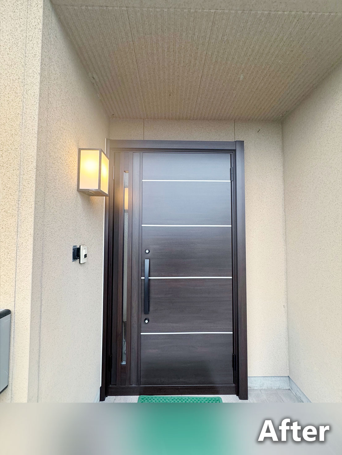 玄関ドア交換後