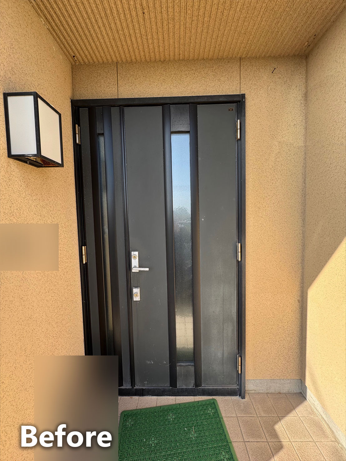 玄関ドア交換前
