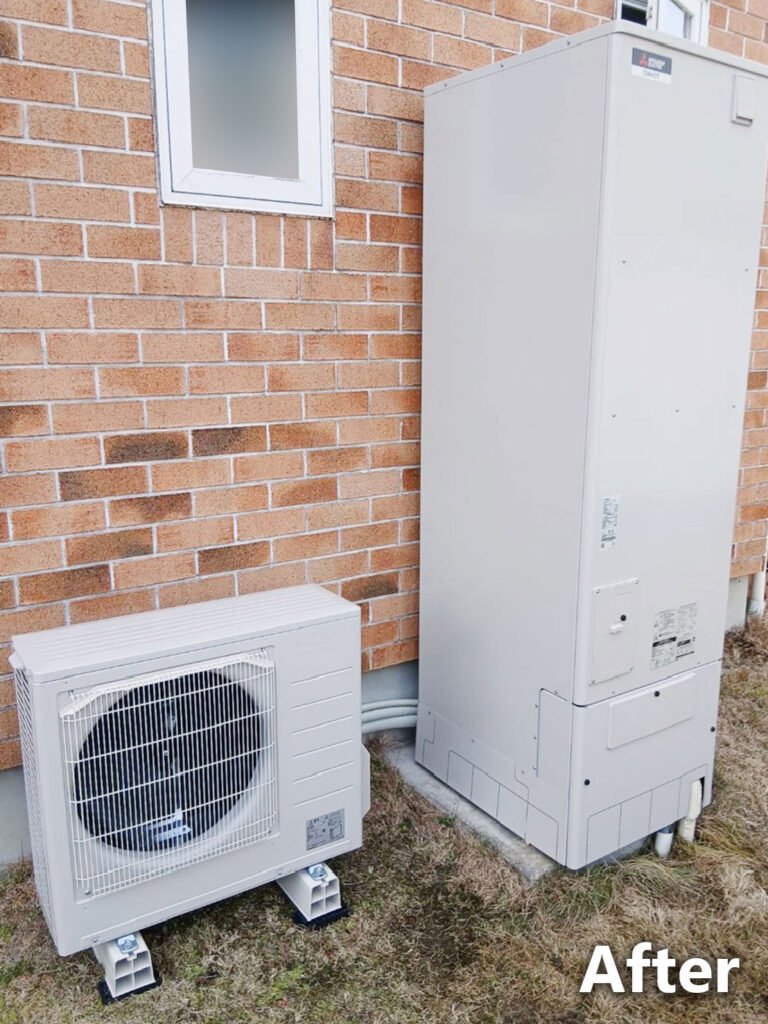 エコキュート交換後