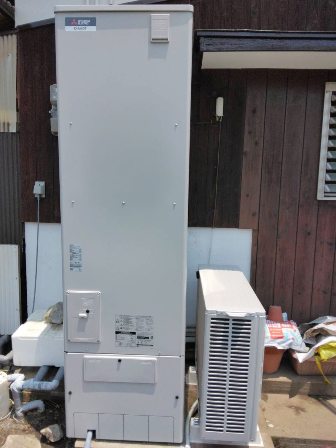 エコキュート施工後