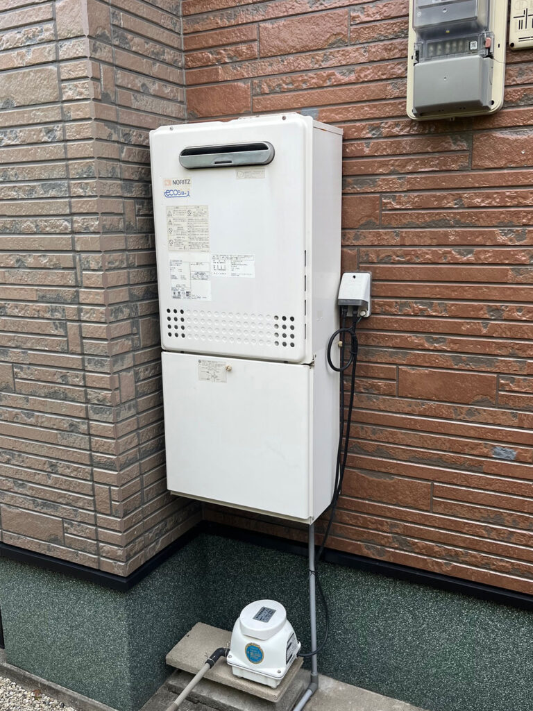 エコキュート施工ビフォー画像