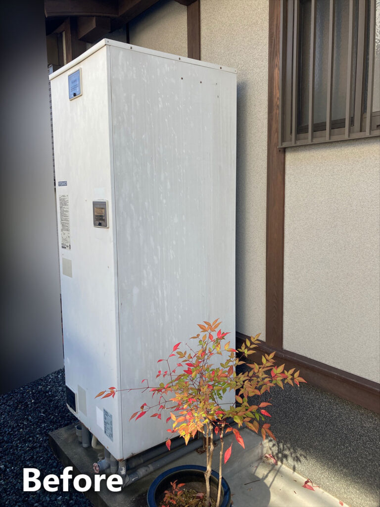 エコキュート施工前