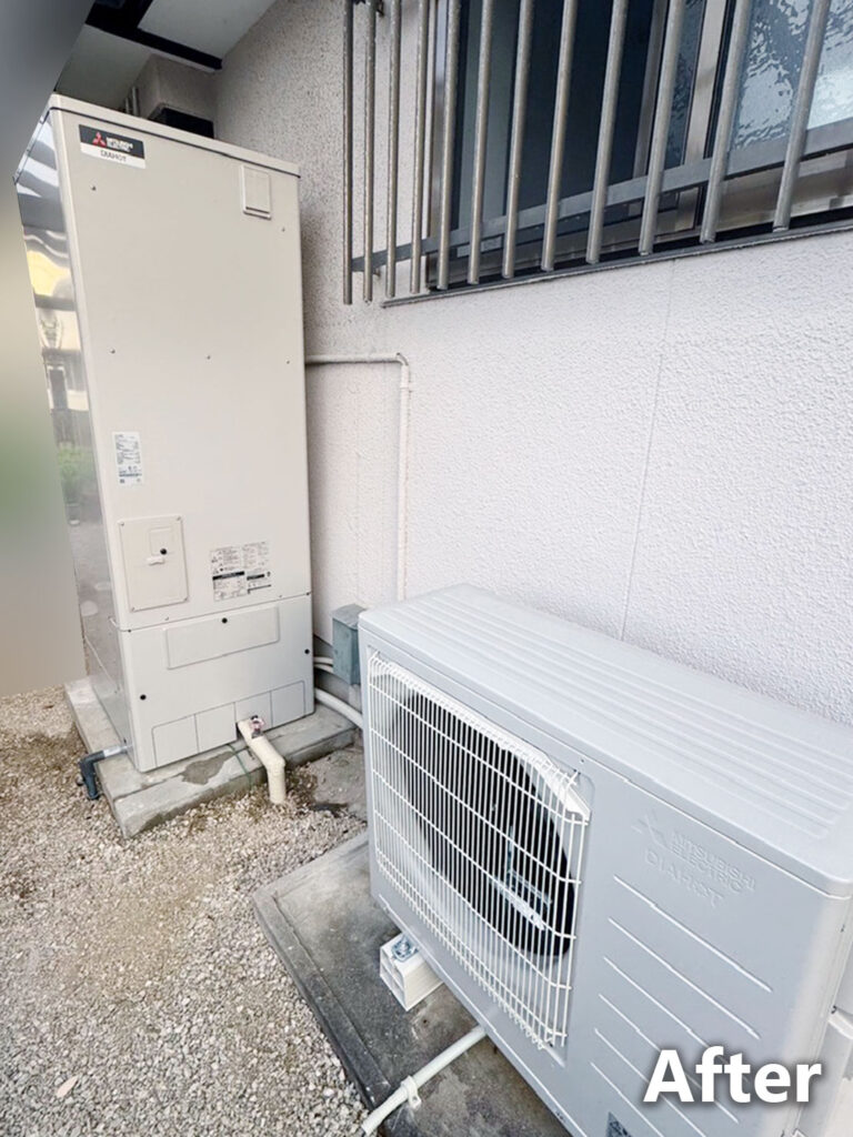 エコキュート施工後