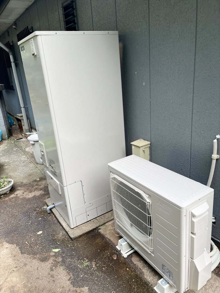 エコキュート施工後画像