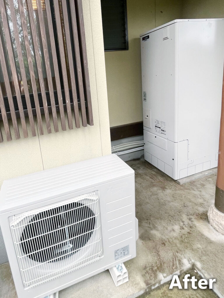 エコキュート交換後