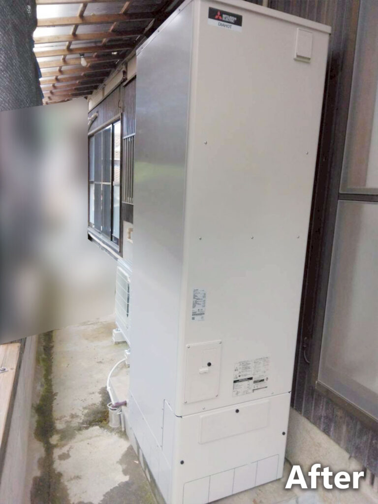 エコキュート施工後