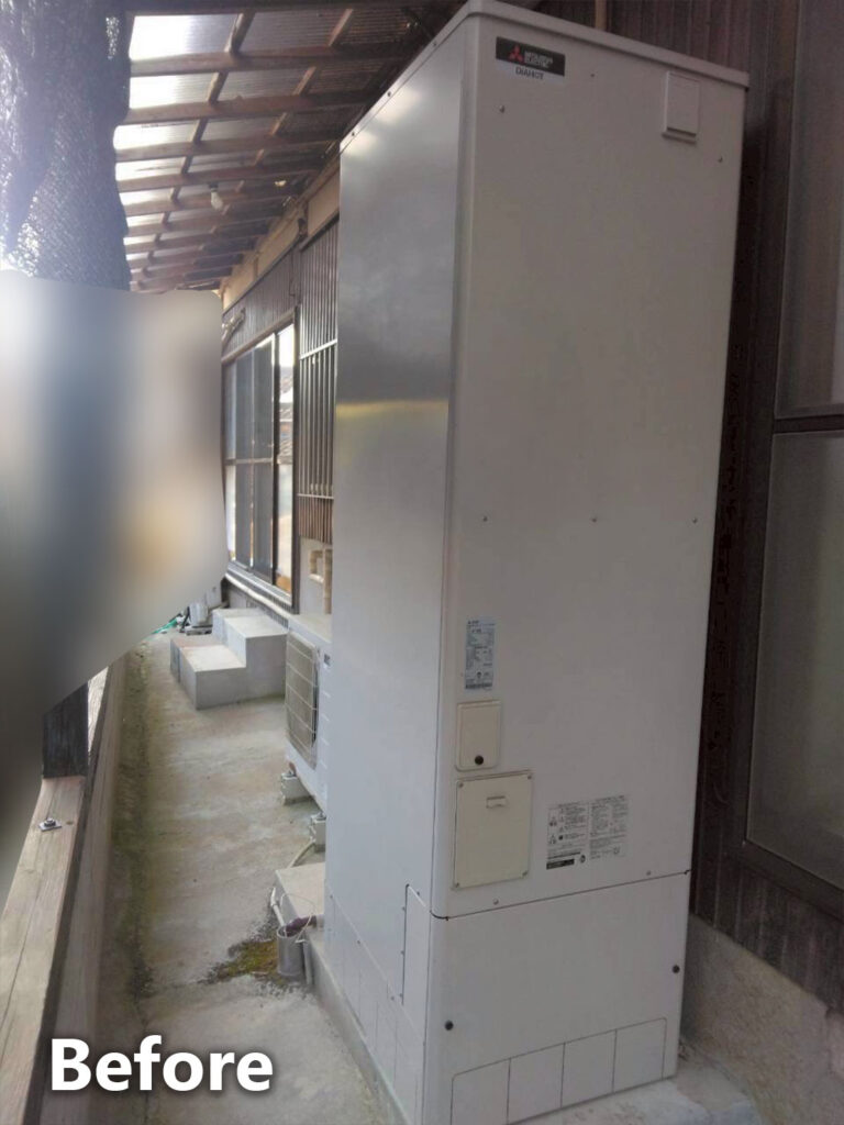 エコキュート施工前