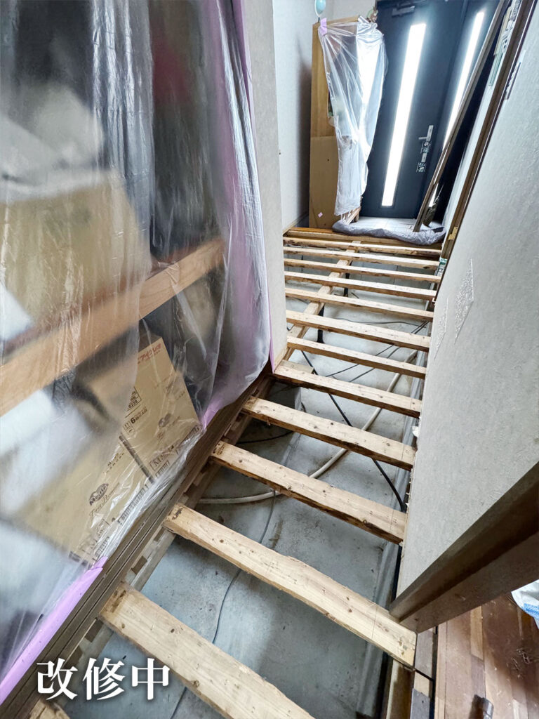 床改修中6