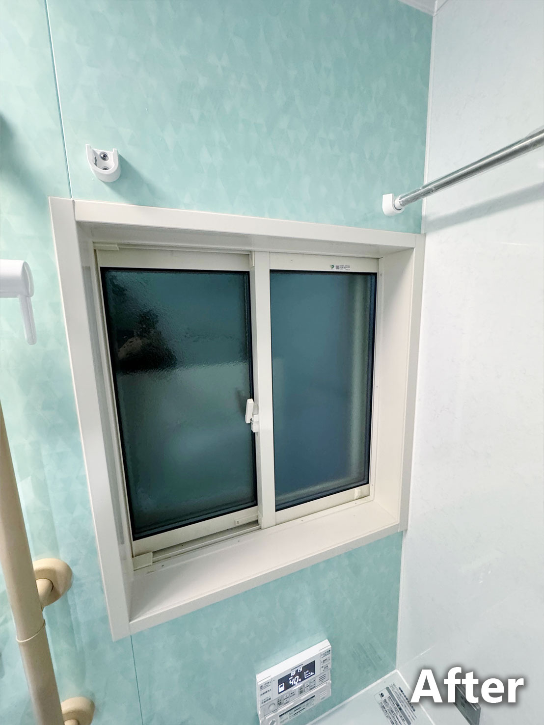 浴室窓リフォーム前