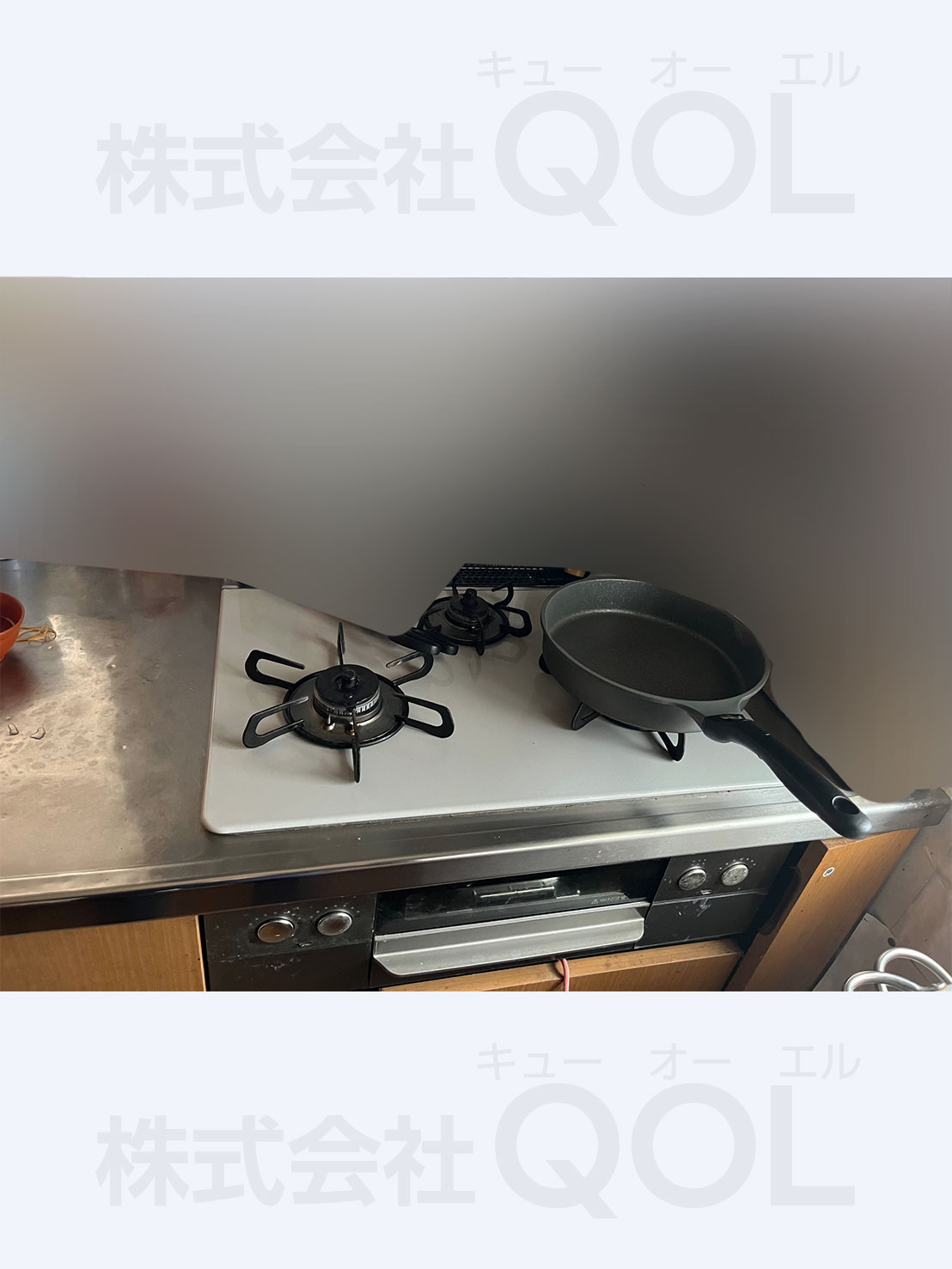 IHクッキングヒーター施工前