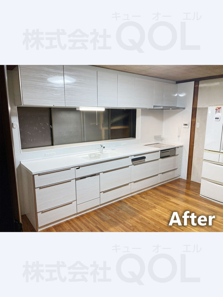 キッチンリフォーム施工後