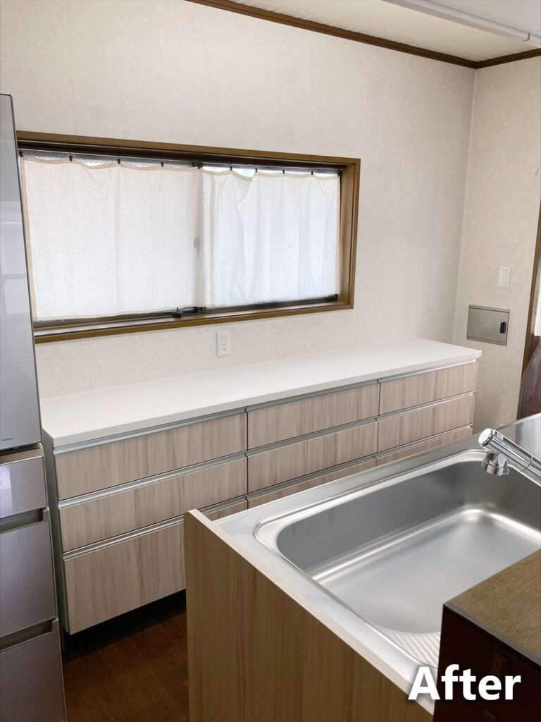 キッチンリフォーム施工後