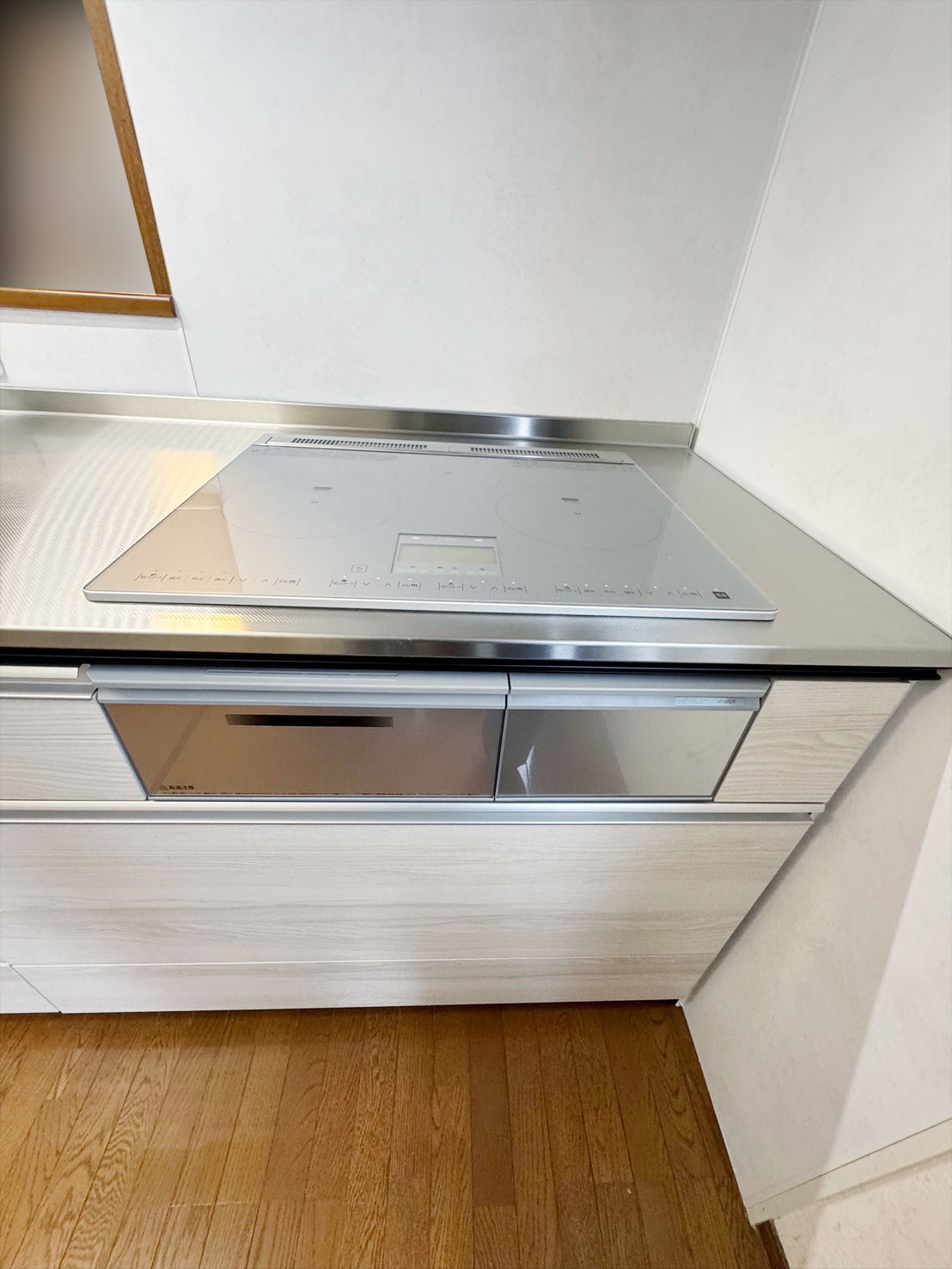 IHクッキングヒーター施工後