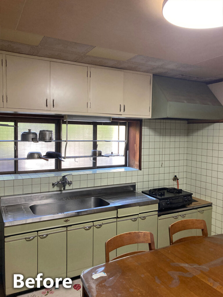 キッチンリフォーム施工前