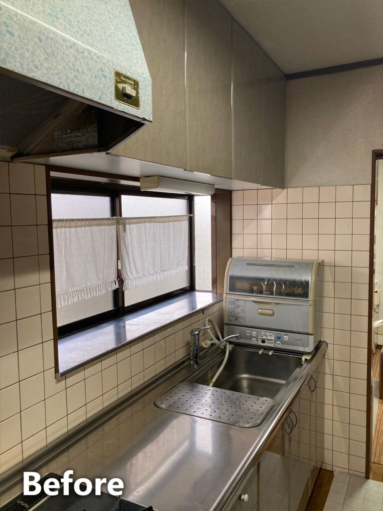 キッチンリフォーム前