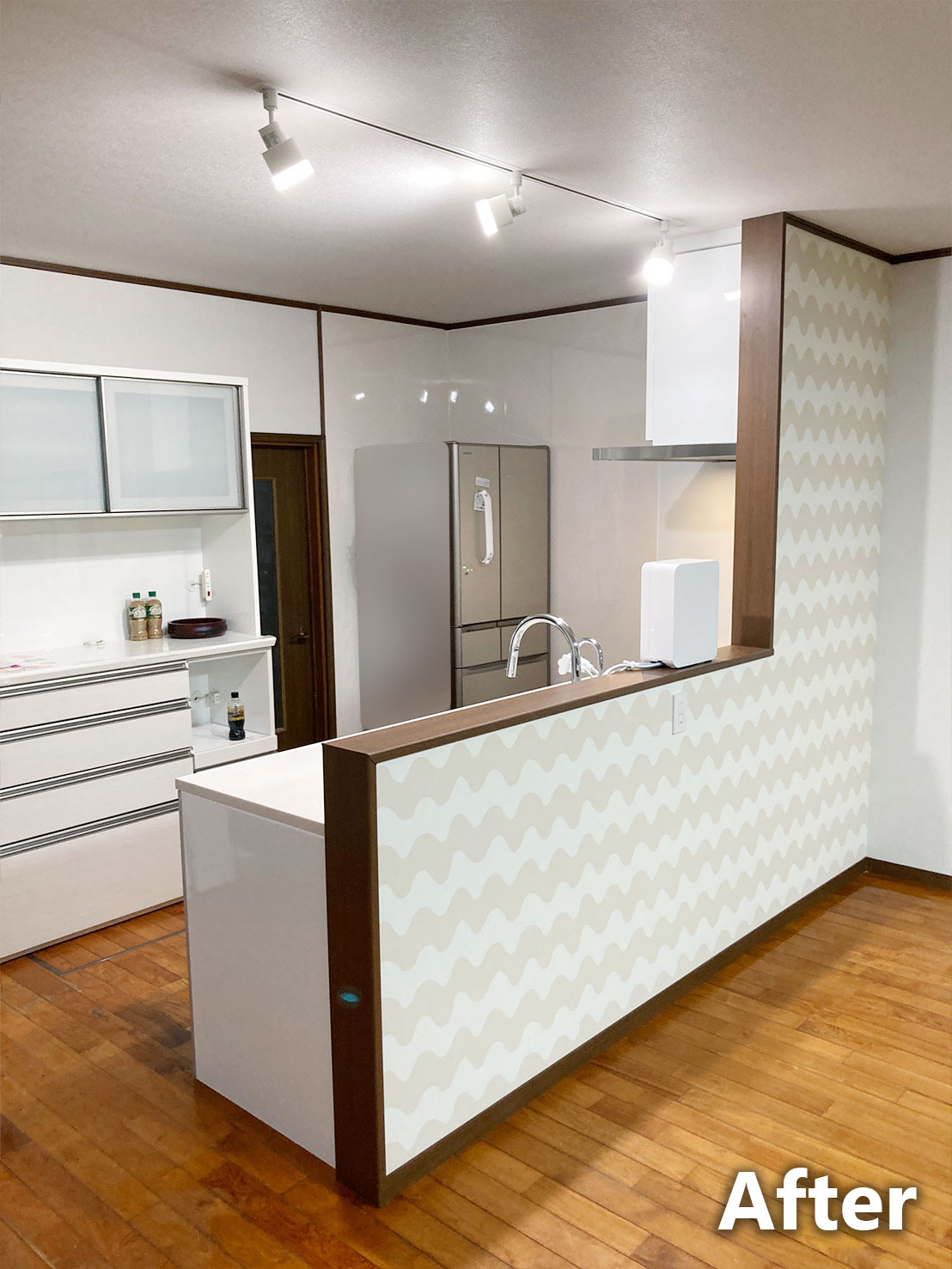 キッチン改修後写真