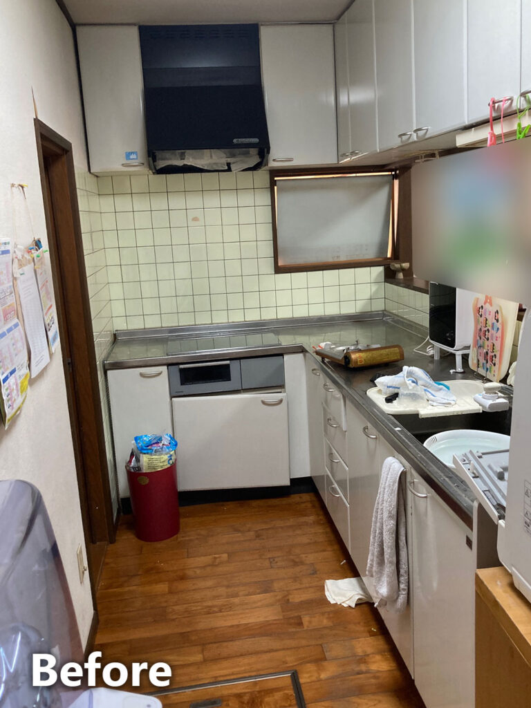 キッチンリフォーム施工前