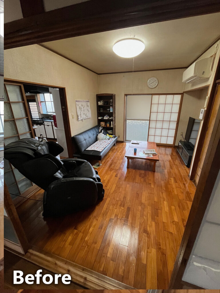 リビングリフォーム前
