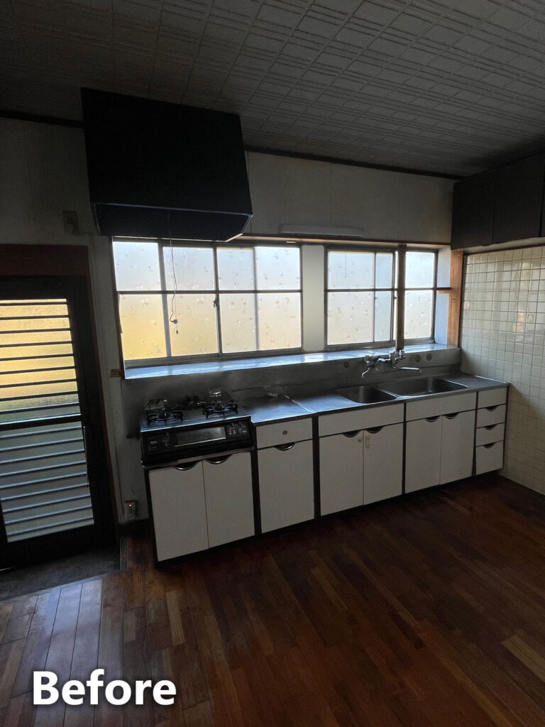 キッチンリフォーム施工前