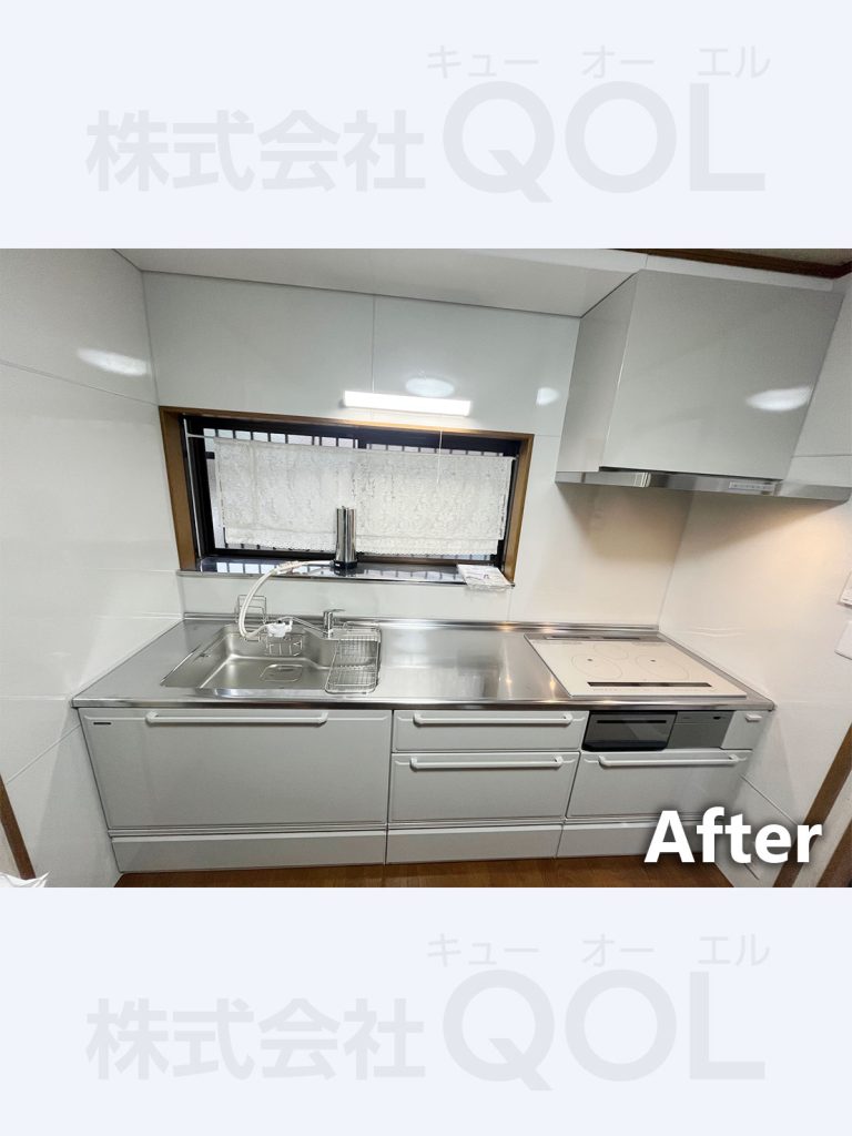 キッチンリフォーム後