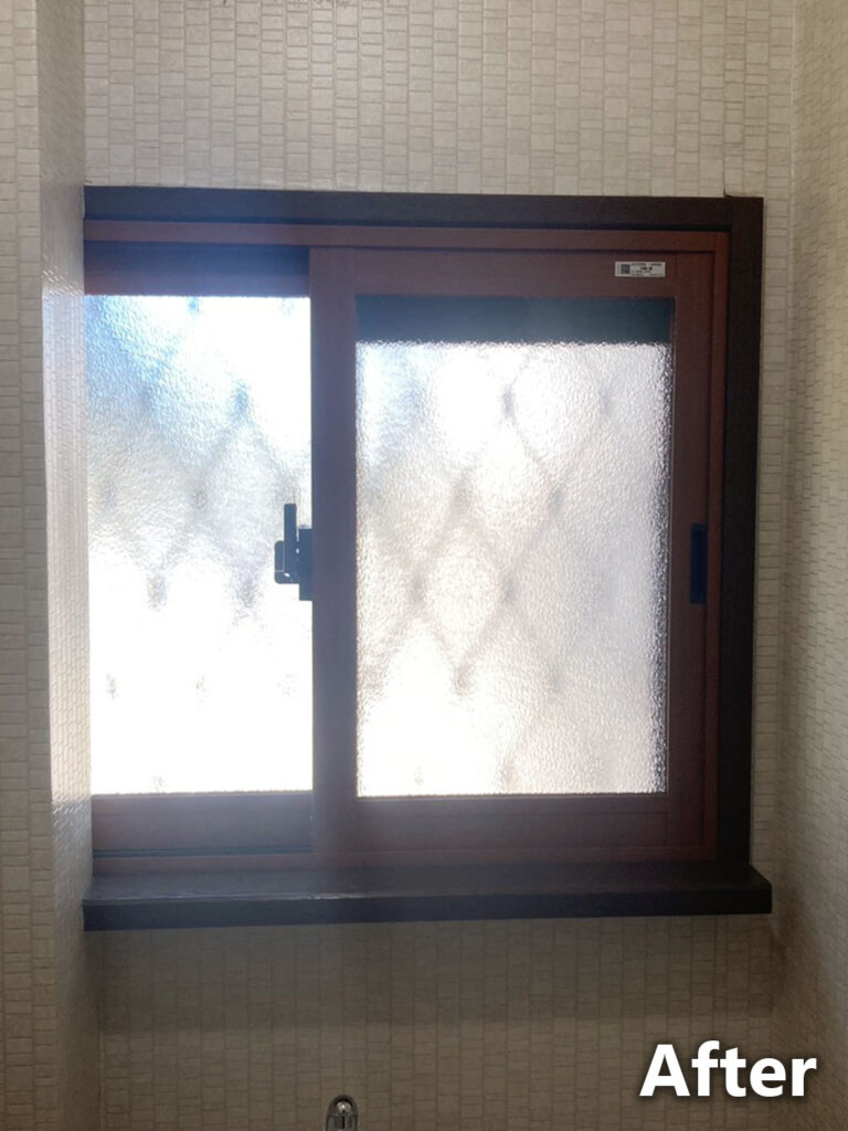 断熱窓施工後
