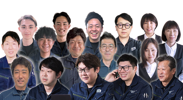 社員紹介集合写真