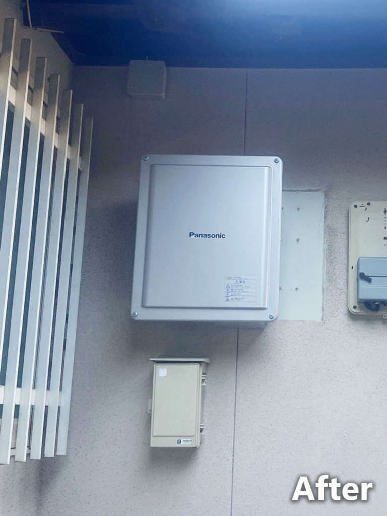 パワーコンディショナー交換前