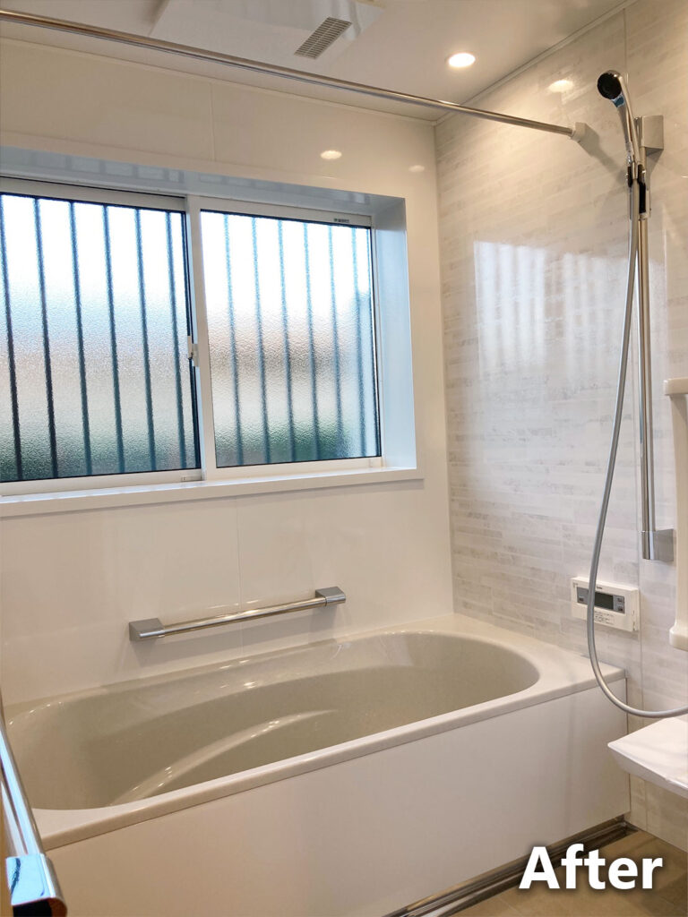 システムバスリフォーム施工後