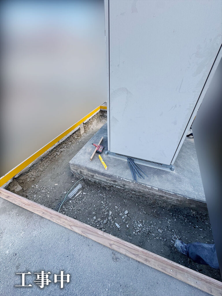 止水番工事中4