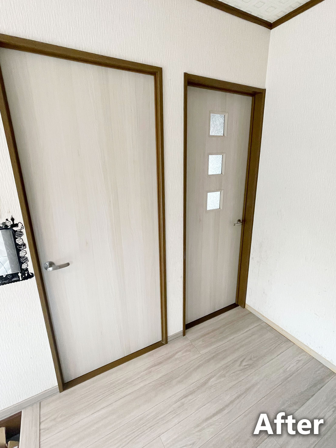 建具交換後